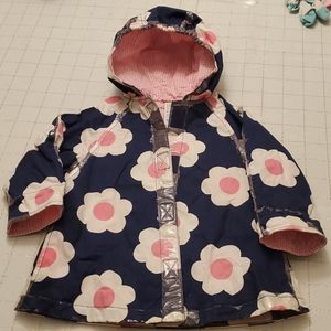 Vintage gymboree rain coat flowers flower power